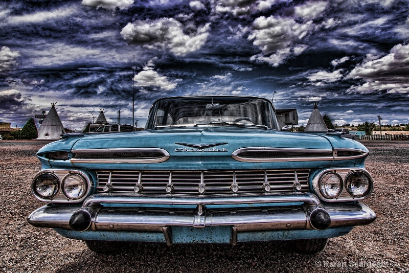 Blue Chevy Clouds