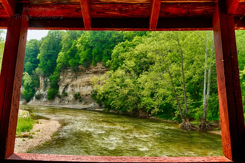 View From a Covered Bridge
