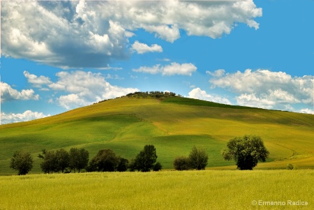 Light and shadows on the hill