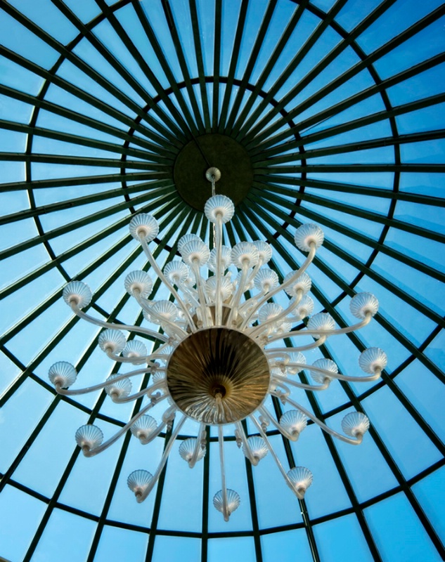 Blue Sky & the Chandelier