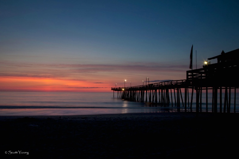 Early Sunrise at the Pier; Nags Head, NC - ID: 14525195 © Richard S. Young