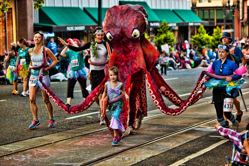 Octopus at Starlight Parade 