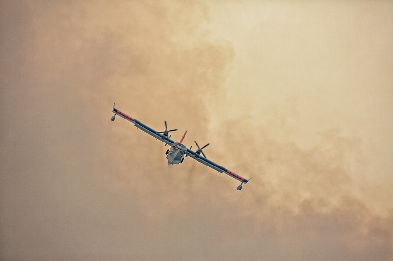Flying Through the Smoke