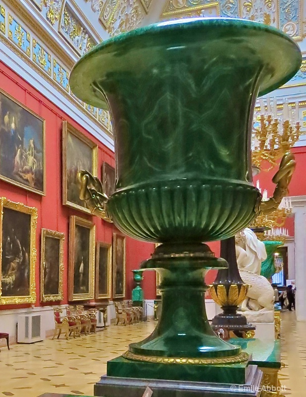 img 3662 malachite vase in large italian skylight  - ID: 14531113 © Emile Abbott