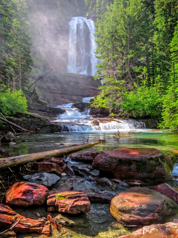 St. Mary's Falls Summer 2013 - ID: 14538705 © Patricia A. Casey