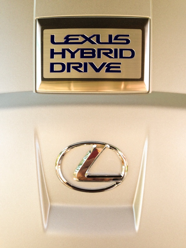 Lexus Hybrid Engine Compartment