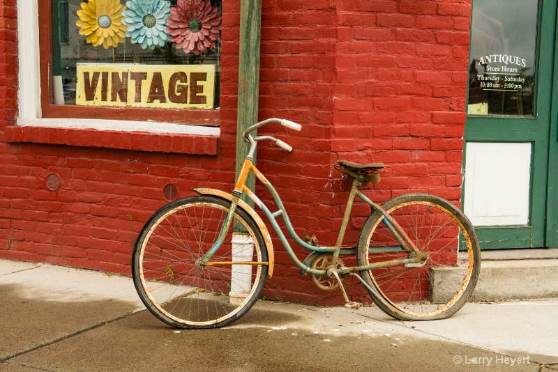 Old Bike in Palouse City, WA