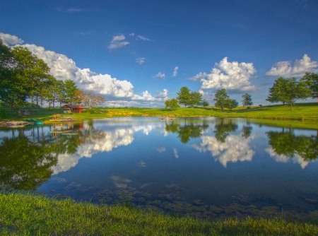 My Friend's Beautiful Pond