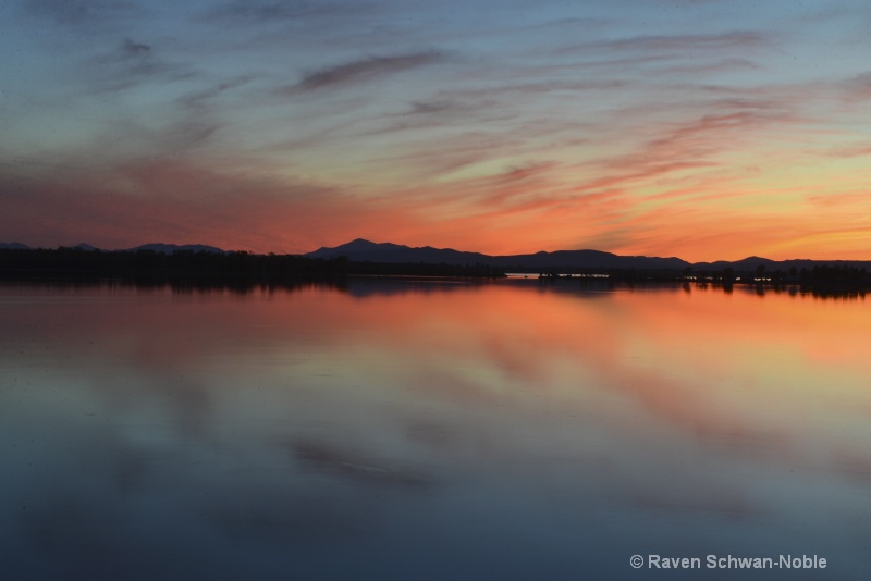 Sunset at "The Gut" North Hero Vermont - ID: 14545220 © Raven Schwan-Noble