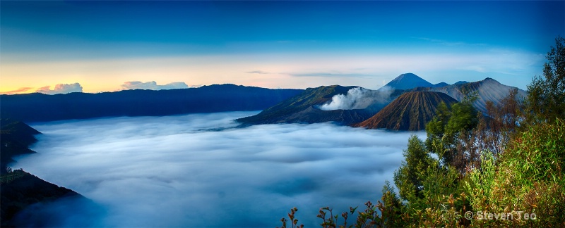 Early morning over Mt Bromo