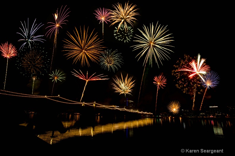 Fireworks Collage