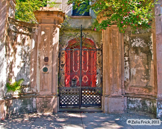 Gateway to Red Doors - ID: 14559018 © Zelia F. Frick