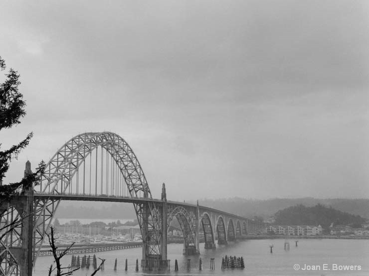 Yaquina Bay Bridge #4 - ID: 14559128 © Joan E. Bowers