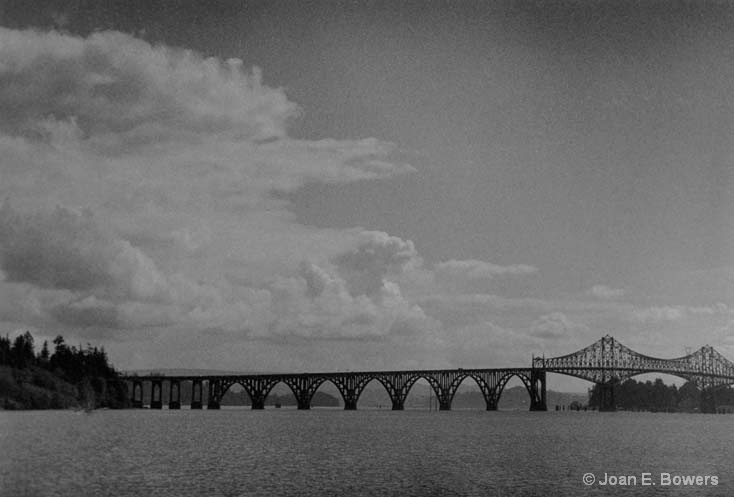 Coos Bay Bridge #2 - ID: 14559129 © Joan E. Bowers