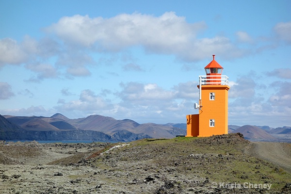 Hópnesviti Lighthouse—Grindavik, Iceland - ID: 14564136 © Krista Cheney