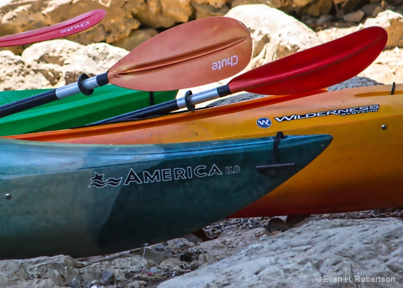 kayaks