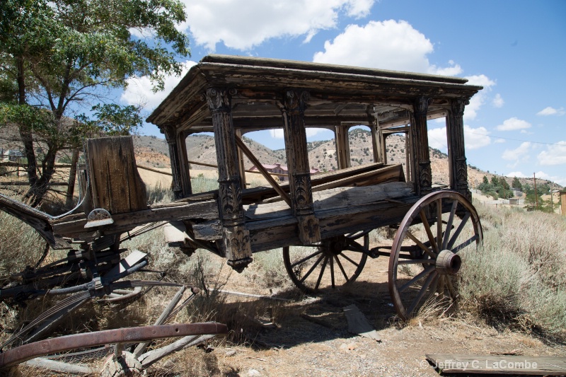 Abandoned - Horse Drawn Hearse (Poor subject)