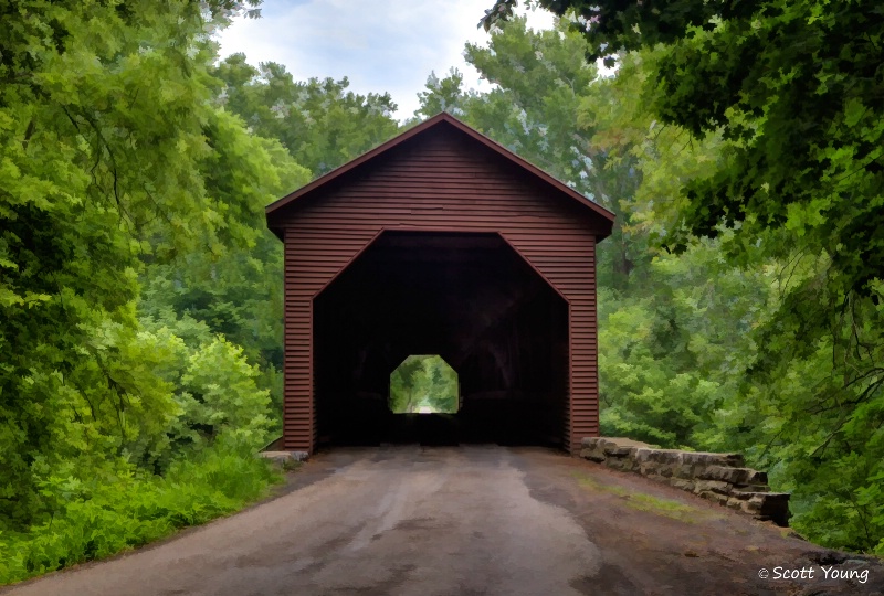 Meems Bottom Covered Bridge; Mt. Jackson, Va. - ID: 14571207 © Richard S. Young