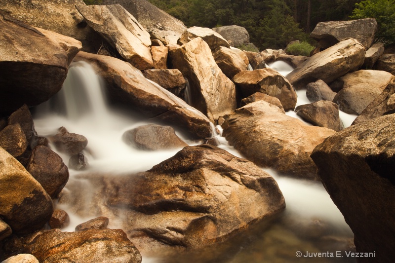 Small falls in the Merced River