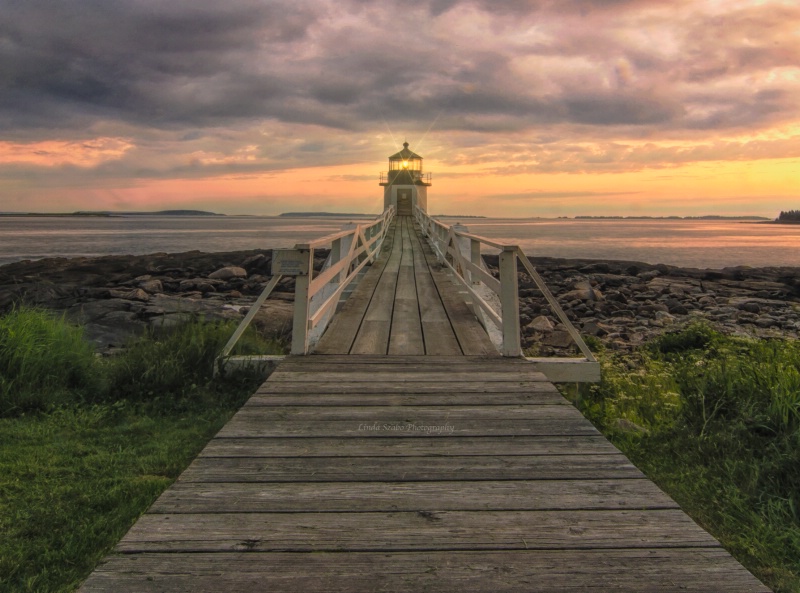 Marshall Point Lighthouse Sunset