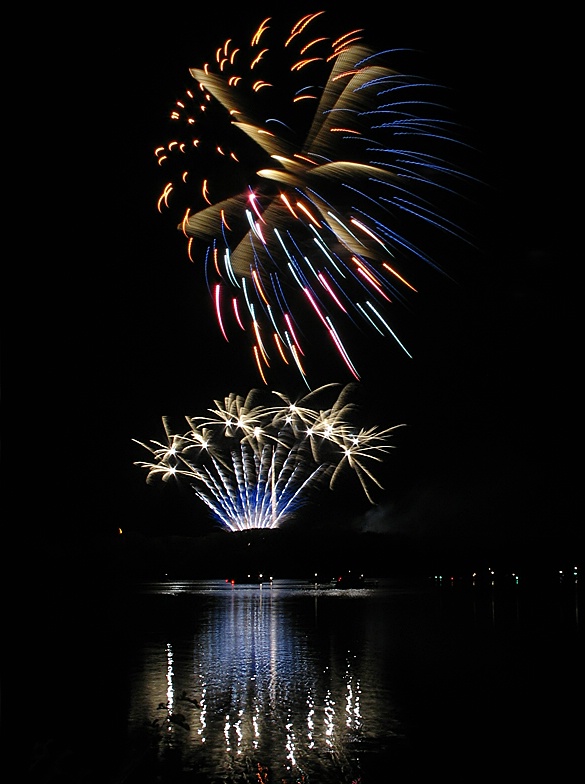 Fireworks and Reflection