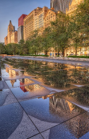 Reflections on Michigan Ave