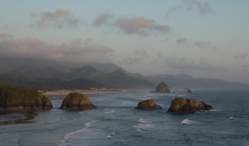 cannon beach evening