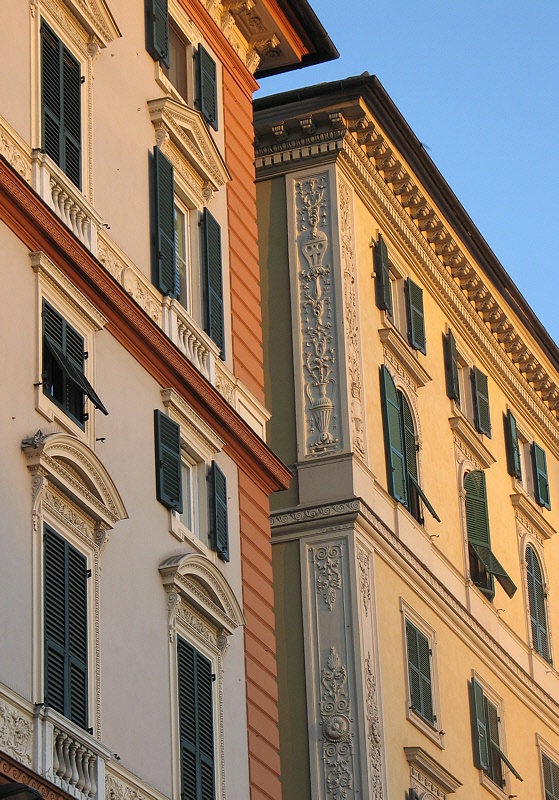 Facades of Genoa