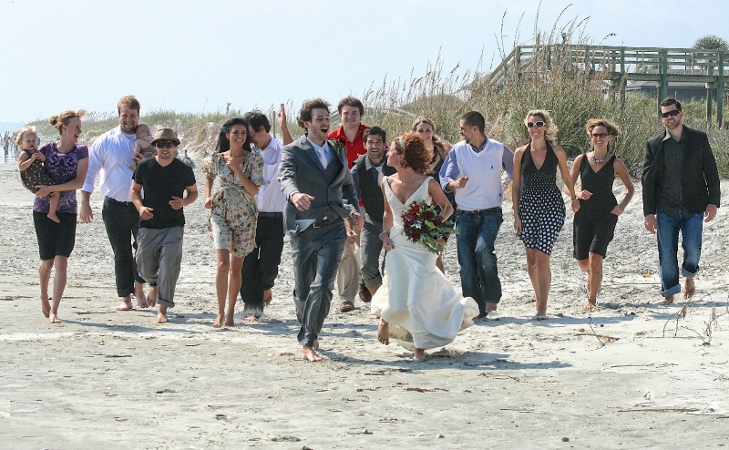Beach Wedding Fun!