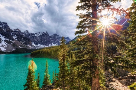 Moraine Lake Evening