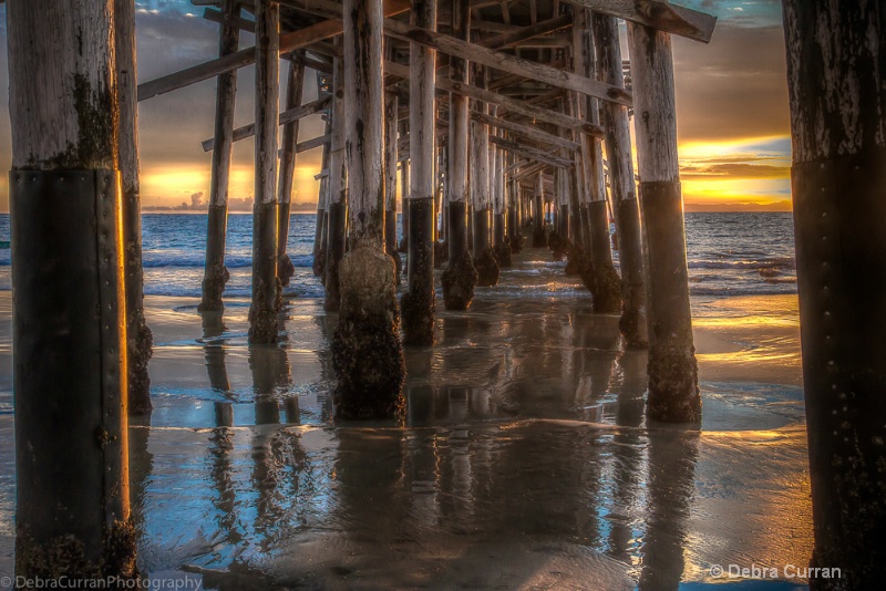 HDR Pier Sunset