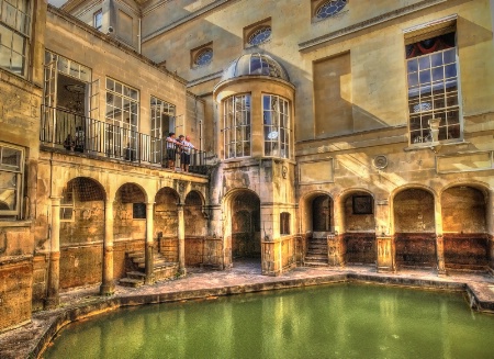 Roman Baths, Bath, UK.