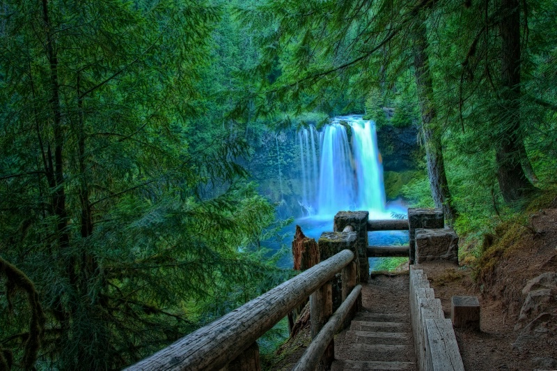 Koosah Falls, Oregon