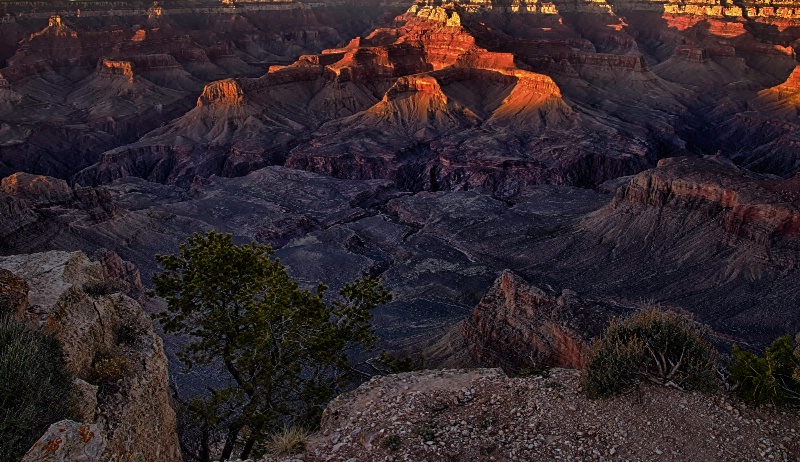Sunset South Rim Grand Canyon National Park