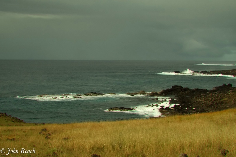 Stormy Day, Easter Island - ID: 14604568 © John D. Roach