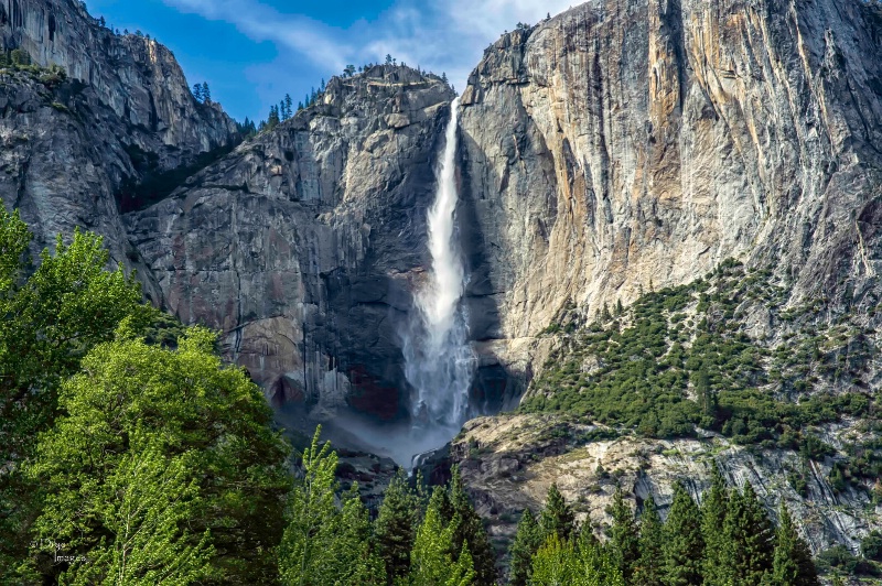 Bridalvail Falls,  Yosemite National Park