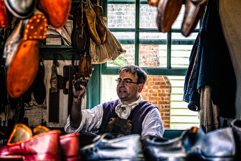 Colonial Cordwainer, Colonial Williamsburg