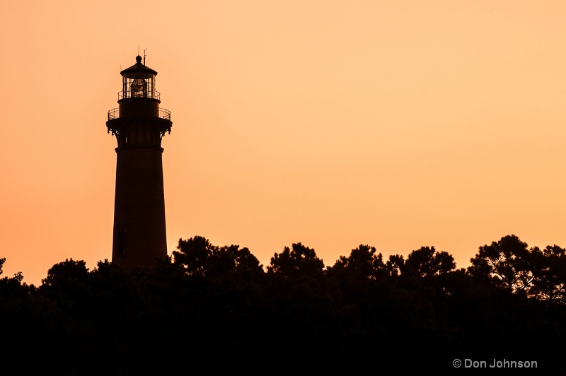 Currituck Lighthouse at Sunrise 076