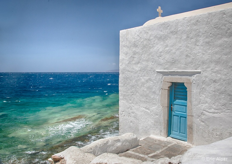 Mykonos church HDR