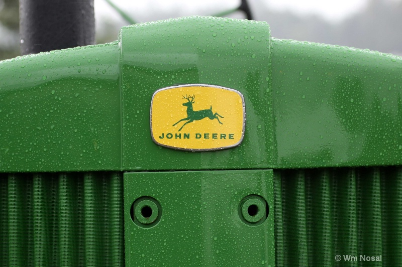 John-Deere In Rain
