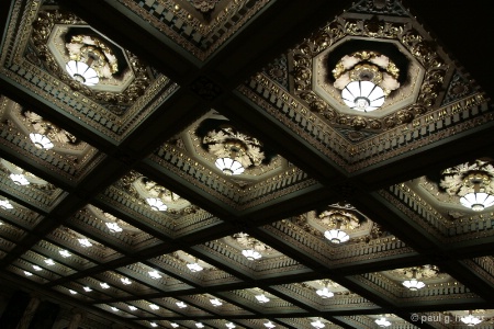 Ceiling of MA State House