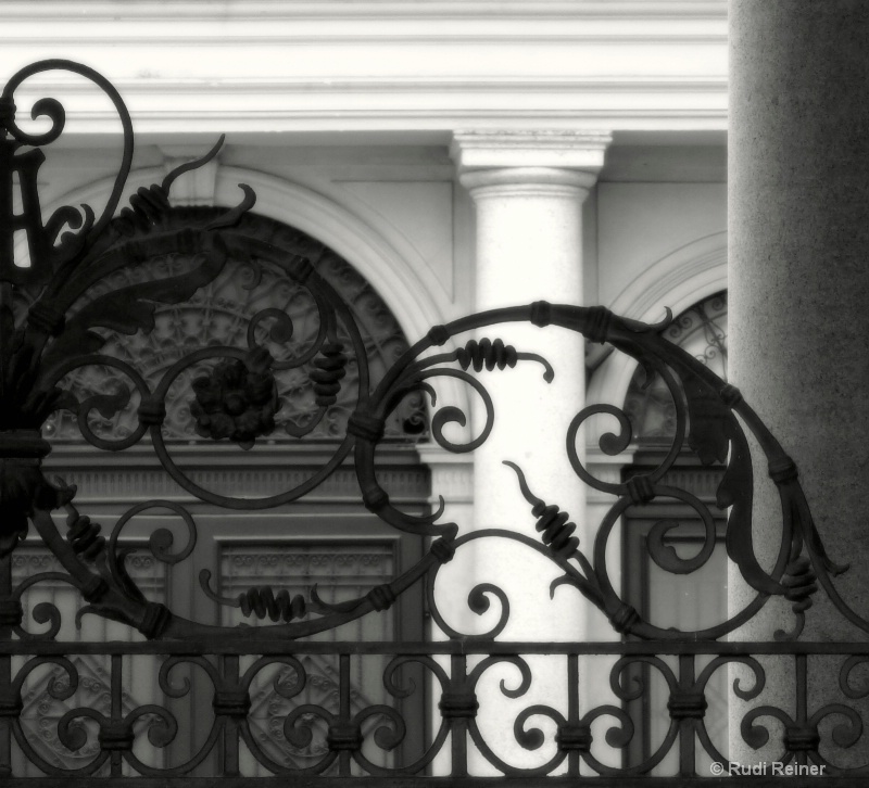 Front gate detail, Milan