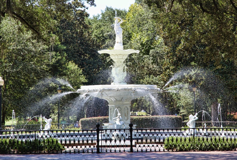 Forsyth Park Fountain, Savannah, GA