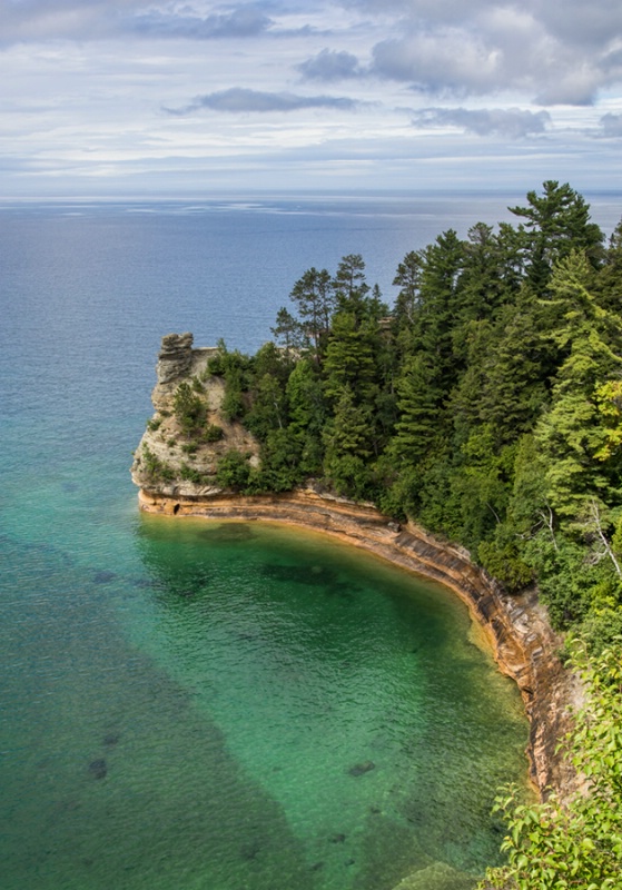 Miners Castle Rock    