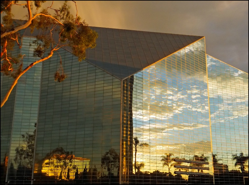 Clouds On Glass