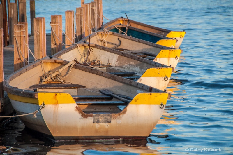 Boats In A Row