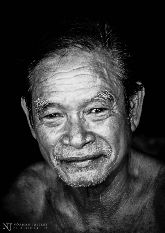 Old man Phnom Penh