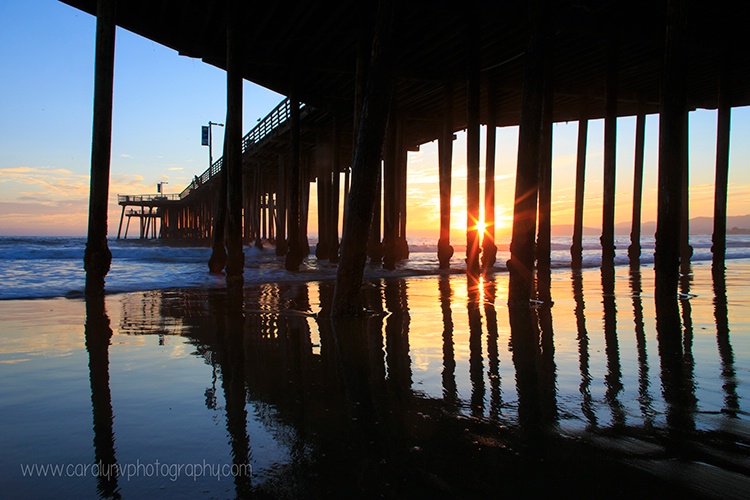 Sunset at Pismo Beach