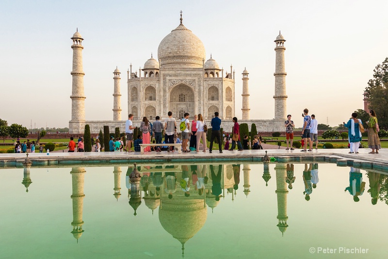 Reflecting Taj Mahal
