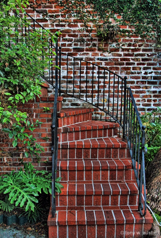 Brick Stairway